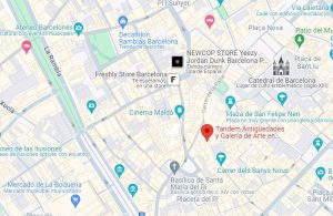 Tandem Antigüedades anticuario en el centro de Barcelona