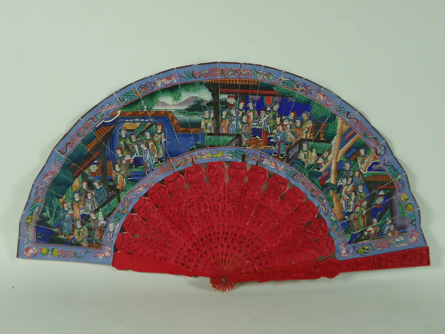 19th century Chinese fan 
